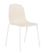 POLLY židle plastová, bílá káva