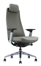 CALIMERA, židle kancelářská, kříž ALU, šedá