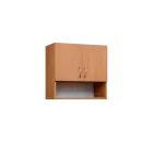 CH5 - 6ND2 horní skříňka, 2-dveřová/nika, 580x600x300, buk royal