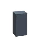 ENP 2 - 4D kancelářská skříň, 1-dveřová, pravá, 750x400x400, antracit