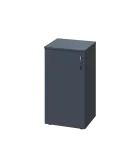 ENP 2 - 4D kancelářská skříň, 1-dveřová, levá, 750x400x400, antracit