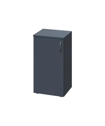 ENP 2 - 4D kancelářská skříň, 1-dveřová, levá, 750x400x400, antracit