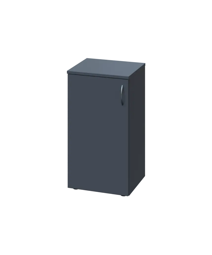 ENP 2 - 4D kancelářská skříň, 1-dveřová, levá, 750x400x400, antracit