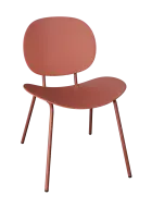 DUNA židle plastová, cihlová