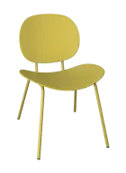 DUNA židle plastová, curry