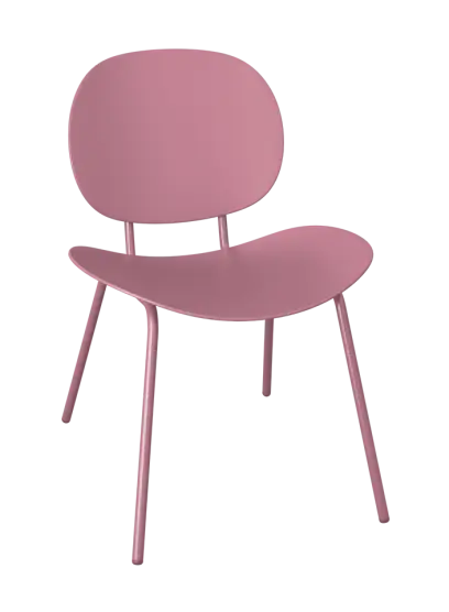 DUNA židle plastová, šeříková