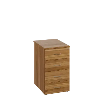 EKCP - 65 kontejner pojízdný, centrální zámek, 750x430x560, ořech světlý