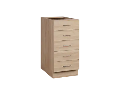 CS - 4Z52 spodní skříňka, 5-zásuvková, 870x400x600, dub bardolino CS - 4Z52 spodní skříňka, 5-zásuvková, 870x400x600, dub bardolino