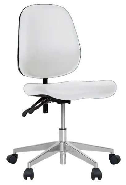 LZ 40 AL židle lékařská, koženka bílá