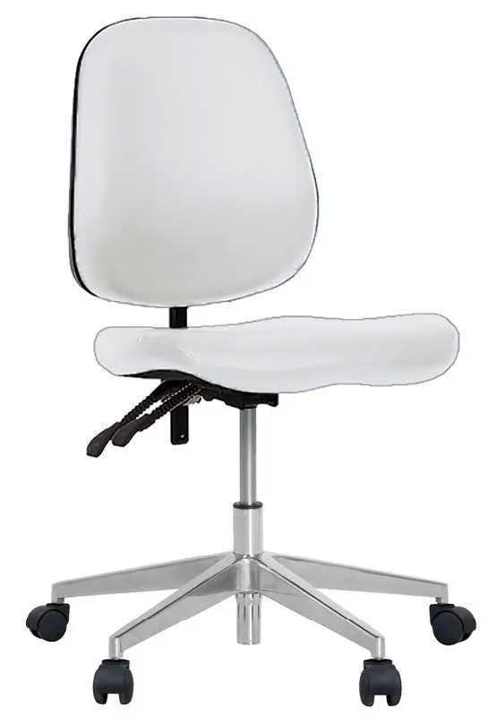 LZ 40 AL židle lékařská, koženka bílá