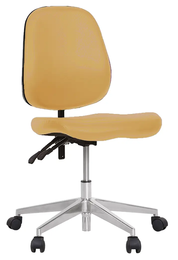 LZ 40 AL židle lékařská, koženka meruňková