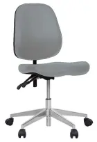 LZ 40 AL židle lékařská, koženka šedá