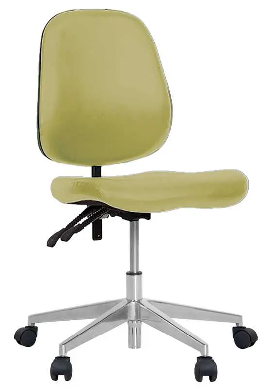 LZ 40 AL židle lékařská, koženka zelinkavá