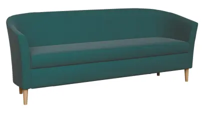 CHARLOTTE 3, trojkřeslo, látka zelená