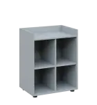 QN 2 - 6N skříň, nika, 750x600x400, šedá