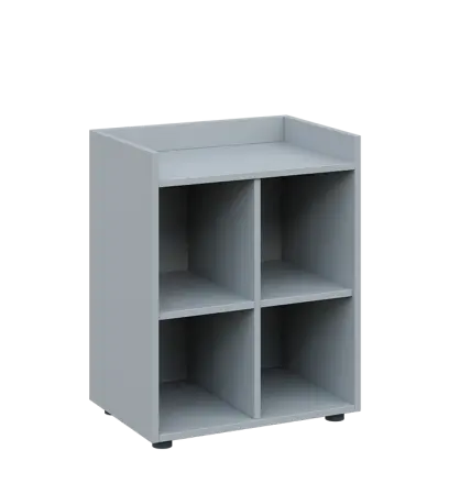 QN 2 - 6N skříň, nika, 750x600x400, šedá