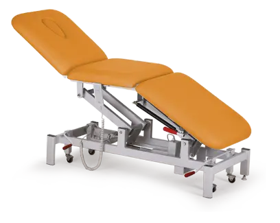 ZLE - 04 lehátko elektricky stavitelné, koženka oranžová