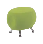 MARSHMALLOW, taburet, zelená látka