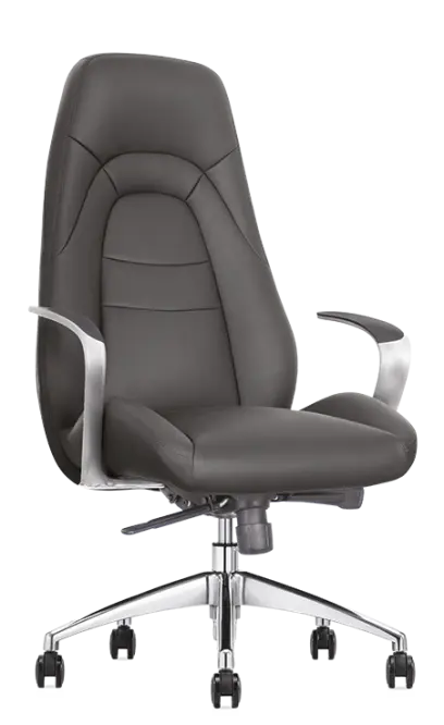 STEVE, křeslo kancelářské, černá kůže