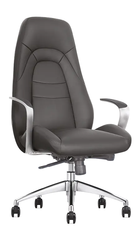 STEVE, křeslo kancelářské, černá kůže