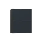 PPHVV - 6D horní skříňka, 2 výklopy, 730x600x300, antracit