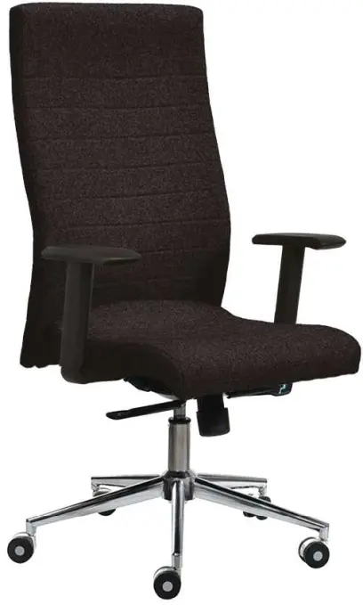 HERCULES  židle kancelářská, černá látka