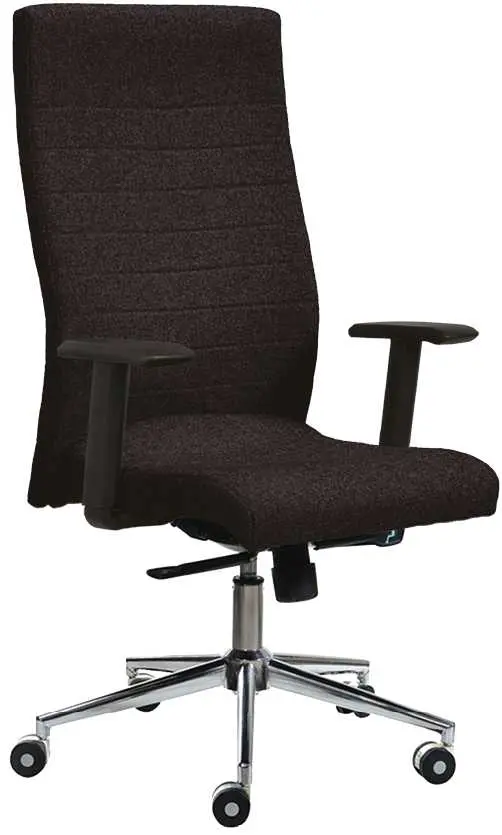 HERCULES  židle kancelářská, černá látka