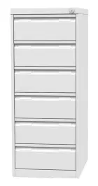 LK - A6 NEW kartotéka A6, 6-ti zásuvková, bílá RAL 9003