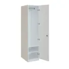 Q 13-40 skříň šatní, 1-dvéřová, 400x600x1800mm, bílá