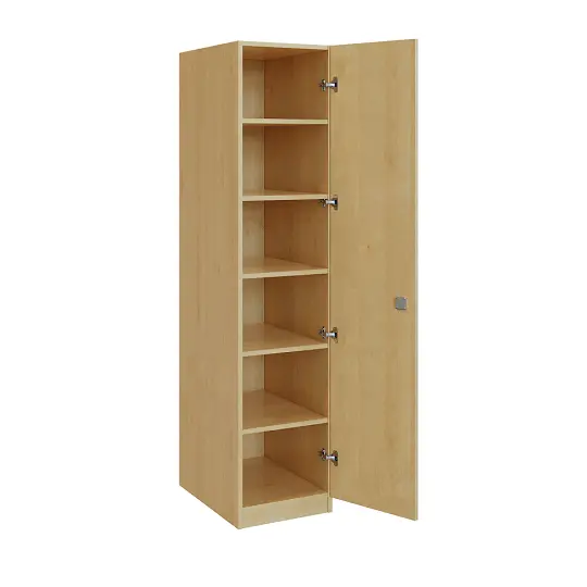 Q 14-40 skříň šatní, 1-dvéřová, 400x600x1800mm, javor horský