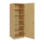 Q 14-60 skříň šatní, 1-dvéřová, 600x600x1800mm, javor horský
