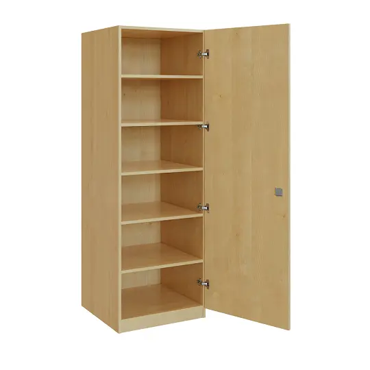 Q 14-60 skříň šatní, 1-dvéřová, 600x600x1800mm, javor horský
