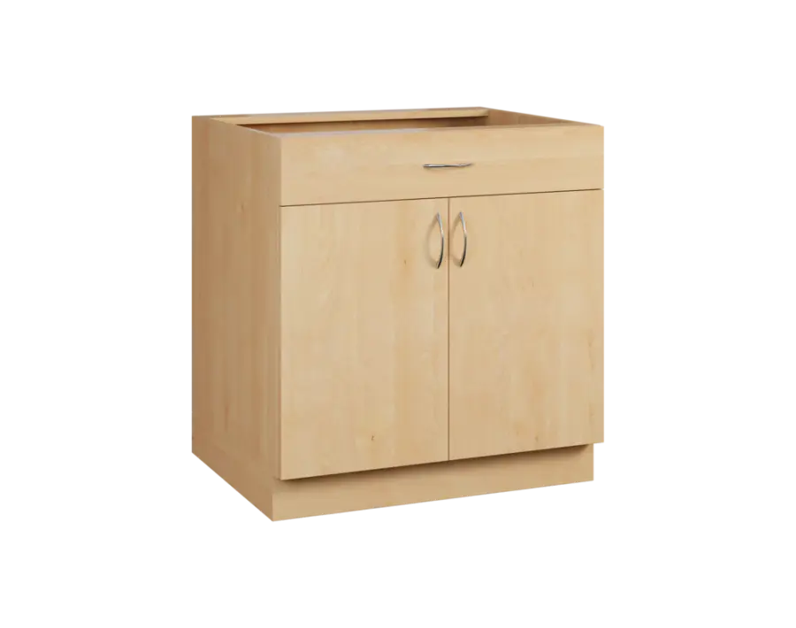 CS - 8DZ spodní skříňka, 2-dveřová, 1-zásuvková, 870x800x600, javor horský