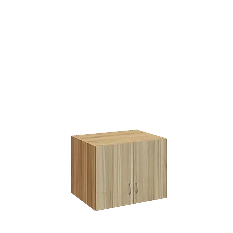 QN-80 skříňový nástavec, 2-dvéřový, 800x600x600mm, ořech světlý