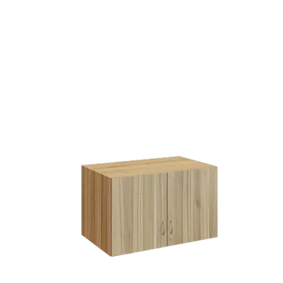 QN-100 skříňový nástavec, 2-dvéřový, 1000x600x600mm, ořech světlý