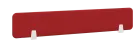 PS - 160 paravan stolový, 1600x300x22 mm, červený