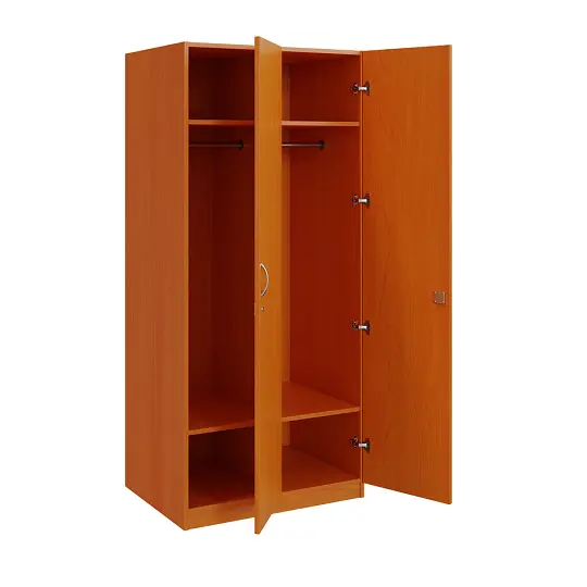 Q 221-80 skříň šatní, 2-dvéřová, 800x600x1800mm, třešeň šumavská