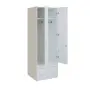 Q 222-60 skříň šatní, 2-dvéřová, 600x600x1800mm, bílá