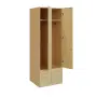 Q 222-60 skříň šatní, 2-dvéřová, 600x600x1800mm, javor horský