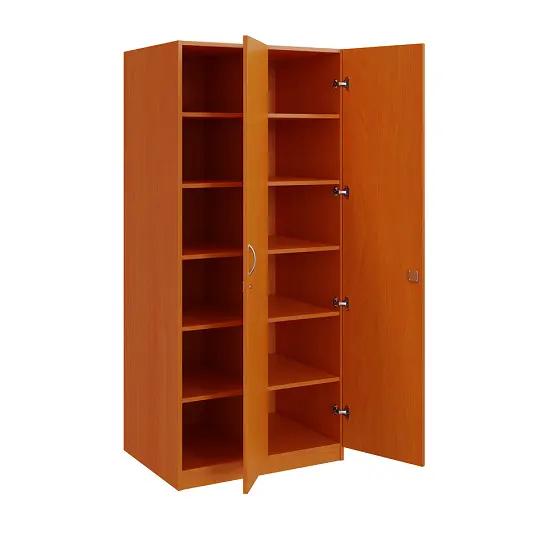 Q 224-80 skříň šatní, 2-dvéřová, 800x600x1800mm, třešeň šumavská