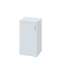 CN 2 - 4D skříň, 1-dveřová, levá, 750x400x400, bílá