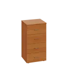 CN 2 - 44Z skříň, 4-zásuvková, 750x400x400, olše jantar