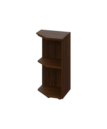 CZ 2 - 4 skříň rohová, levá, 750x400x400, ořech královský