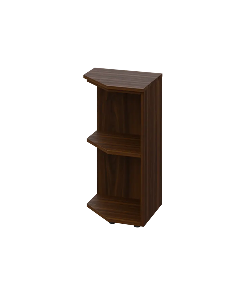 CZ 2 - 4 skříň rohová, levá, 750x400x400, ořech královský