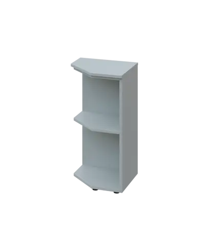 CZ 2 - 4 skříň rohová, levá, 750x400x400, šedá