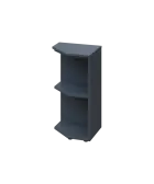 CZ 2 - 4 skříň rohová, levá, 750x400x400, antracit