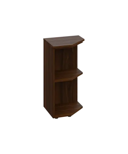 CZ 2 - 4 skříň rohová, pravá, 750x400x400, ořech královský