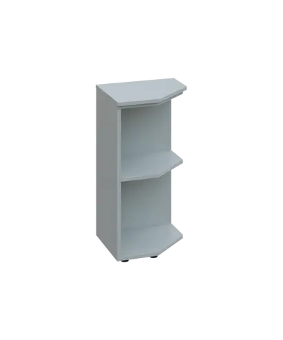 CZ 2 - 4 skříň rohová, pravá, 750x400x400, šedá