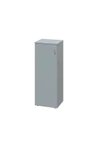 CN 3 - 4D skříň, 1-dveřová, levá, 1100x400x400, šedá