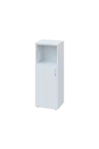 CN 3 - 4DN skříň, 1-dveřová/nika, levá, 1100x400x400, bílá